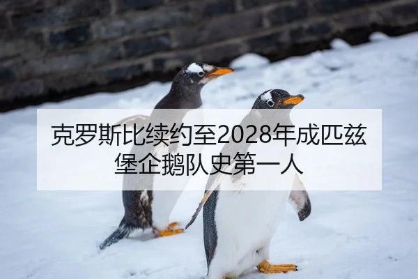 克罗斯比续约至2028年成匹兹堡企鹅队史第一人
